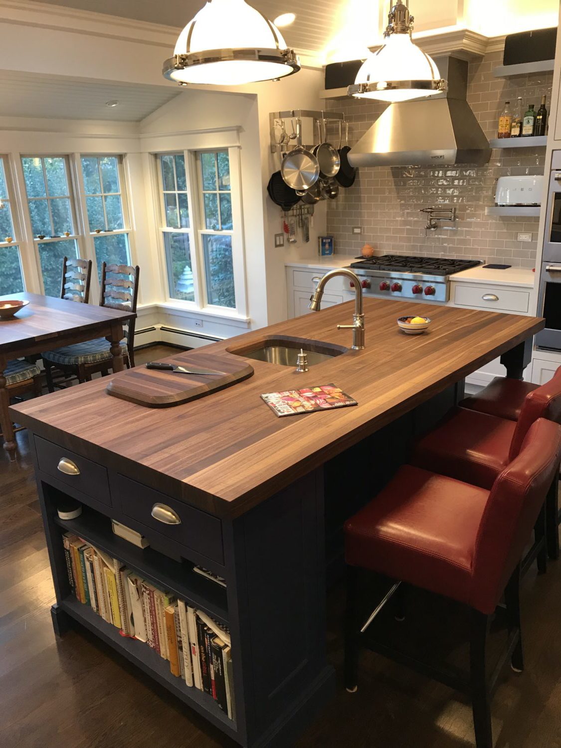 Butcher Block Countertop Custom Design Wood Counters Walnut Wood Works