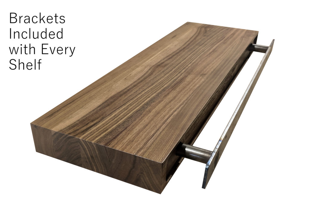 Floating Shelves Custom Butcher Block Walnut Wood Works