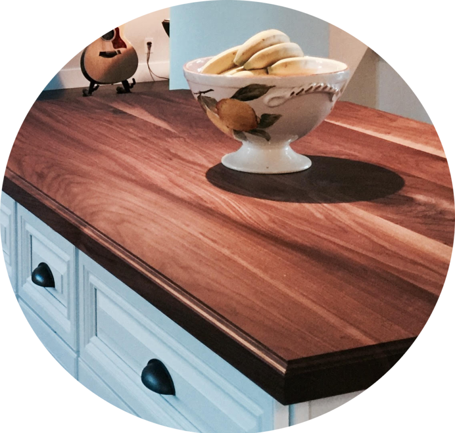 Wood Countertops Pros And Cons Butcher Block Counter Walnut